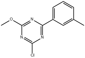 2-Chloro-4-(3-tolyl)-6-methoxy-1,3,5-triazine 结构式