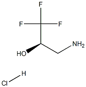 (R)-3-氨基-1,1,1-三氟丙烷-2-醇盐酸盐 结构式