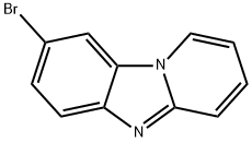 Pyrido[1,2-a]benzimidazole, 8-bromo- 结构式