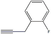 1-氟-2-(丙-2-炔-1-基)苯 结构式