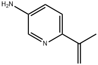 3-氨基-6-(异丙烯基)吡啶 结构式