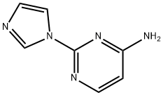 4-Amino-2-(imidazol-1-yl)pyrimidine 结构式