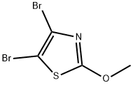 4,5-Dibromo-2-(methoxy)thiazole 结构式