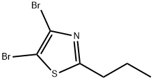 4,5-Dibromo-2-(n-propyl)thiazole 结构式