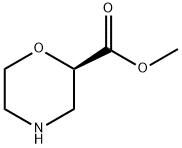 R-2-甲酸甲酯吗啉 结构式