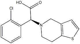 S-氯吡格雷N-氧化物 结构式