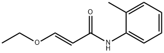 2-Propenamide, 3-ethoxy-N-(2-methylphenyl)-, (2E)- 结构式