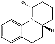(1R,4aR)-1-methyl-2,3,4,4a,5,6-hexahydro-1H-pyrido[1,2-a]quinoline 结构式