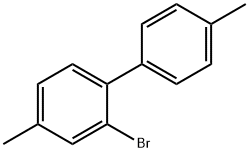 2-溴-4,4'-二甲基-1,1'-联苯 结构式