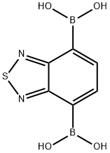 2,1,3-Benzothiadiazole-4,7-diboronic acid 结构式