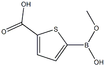 4-(甲氧基羰基)噻吩-2-基]硼酸 结构式