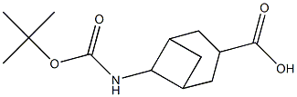 6-{[(tert-butoxy)carbonyl]amino}bicyclo[3.1.1]heptane-3-carboxylic acid 结构式