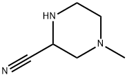 4-甲基哌嗪-2-甲腈 结构式