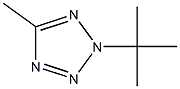 2-叔丁基-5-甲基四氮唑 结构式