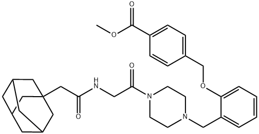 EBOV抑制剂1 结构式