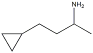 4-cyclopropylbutan-2-amine 结构式