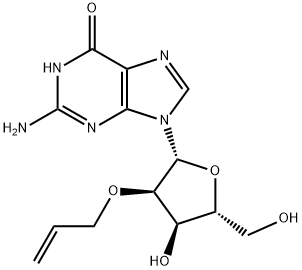 2'-O-烯丙基鸟苷 结构式