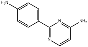 4-Amino-2-(4-aminophenyl)pyrimidine 结构式