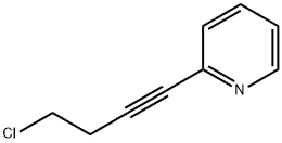 2-(4-氯丁-1-炔-1-基)吡啶 结构式