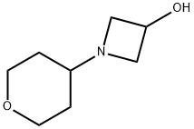 1-(四氢-2H-吡喃-4-基)氮杂环丁烷-3-醇 结构式