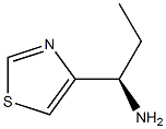 (1R)-1-(1,3-THIAZOL-4-YL)PROPAN-1-AMINE 结构式