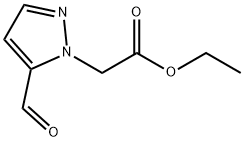 Ethyl (5-formyl-1H-pyrazol-1-yl)acetate 结构式