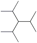 2,4-Dimethyl-3-isopropylpentane. 结构式