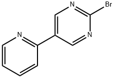 2-bromo-5-(pyridin-2-yl)pyrimidine 结构式