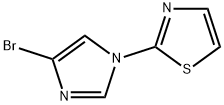 1-(Thiazol-2-yl)-4-bromoimidazole 结构式