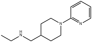乙基({[1-(吡啶-2-基)哌啶-4-基]甲基})胺 结构式