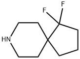 1,1-difluoro-8-azaspiro[4.5]decane 结构式