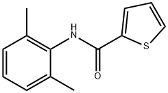 N-(2,6-dimethylphenyl)-2-thiophenecarboxamide 结构式
