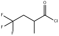 2-Methyl-4,4,4-trifluorobutyryl chloride 结构式