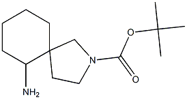 6-Amino-2-Boc-2-azaspiro[4.5]decane 结构式