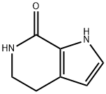 5,6-二氢-1H-吡咯并[2,3-C]吡啶-7(4H)-酮 结构式