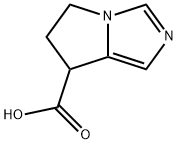 6,7-Dihydro-5H-pyrrolo[1,2-c]imidazole-7-carboxylic acid 结构式