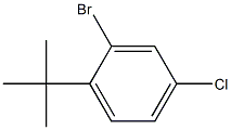 2-溴-1-(叔丁基)-4-氯苯 结构式