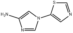 1-(Thiazol-5-yl)-4-aminoimidazole 结构式