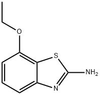 7-乙氧基苯并[D]噻唑-2-胺 结构式