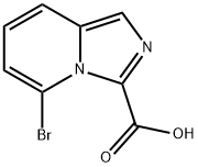 5-bromoimidazo[1,5-a]pyridine-3-carboxylic acid 结构式