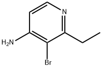 3-BROMO-2-ETHYLPYRIDIN-4-AMINE 结构式