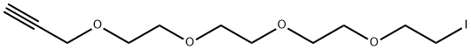 3-(2-{2-[2-(2-Iodoethoxy)-ethoxy]-ethoxy}-ethoxy)-propyne 结构式