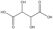 DL-Tartaric Acid 结构式