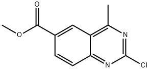 methyl 2-chloro-4-methylquinazoline-6-carboxylate 结构式