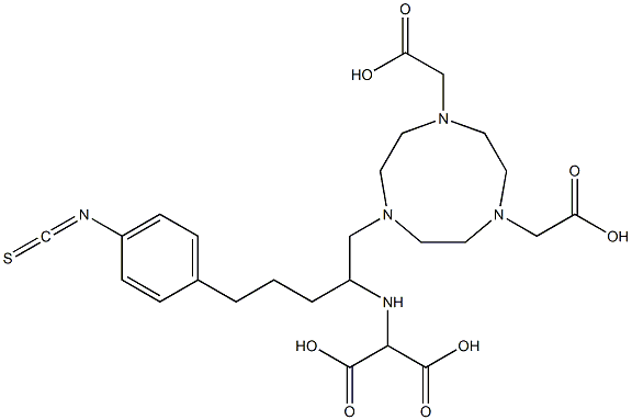 3P-C-NETA 结构式