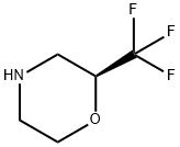 (2S)-2-(TRIFLUOROMETHYL)MORPHOLINE 结构式