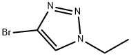 4-溴-1-乙基-1H-1,2,3-三唑 结构式