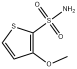 3-甲氧基噻吩-2-磺酰胺 结构式