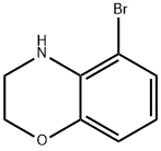 5-Bromo-3,4-dihydro-2H-benzo[b][1,4]oxazine 结构式