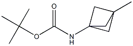 tert-butyl (3-methylbicyclo[1.1.1]pentan-1-yl)carbamate 结构式